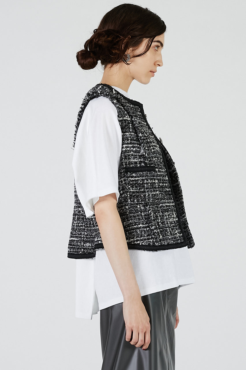 Tweed Vest - 2025 AUTUMN