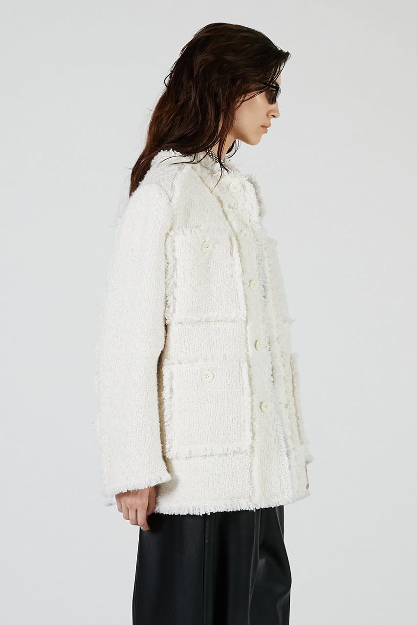 Padded Tweed Jacket
