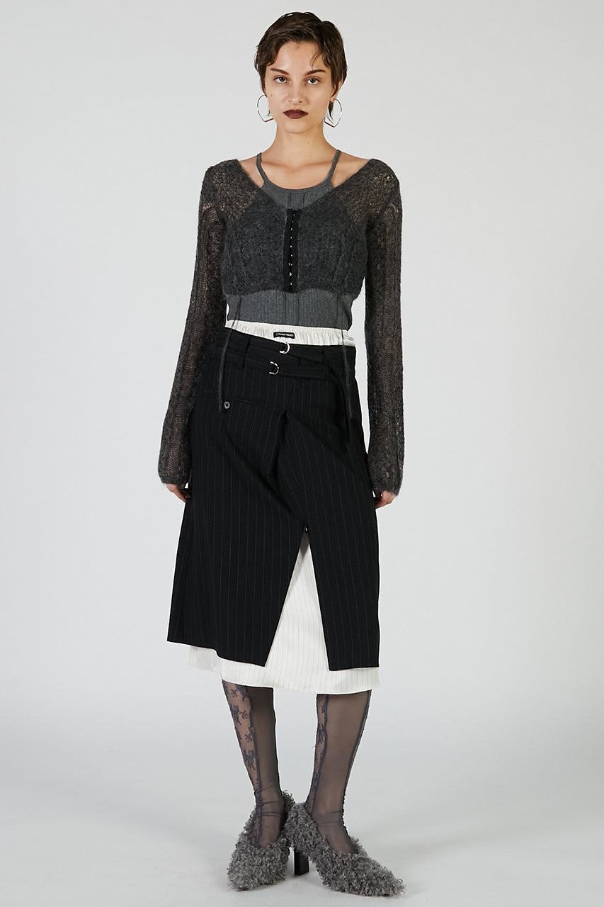Suiting Midi Skirt - 2025 AUTUMN