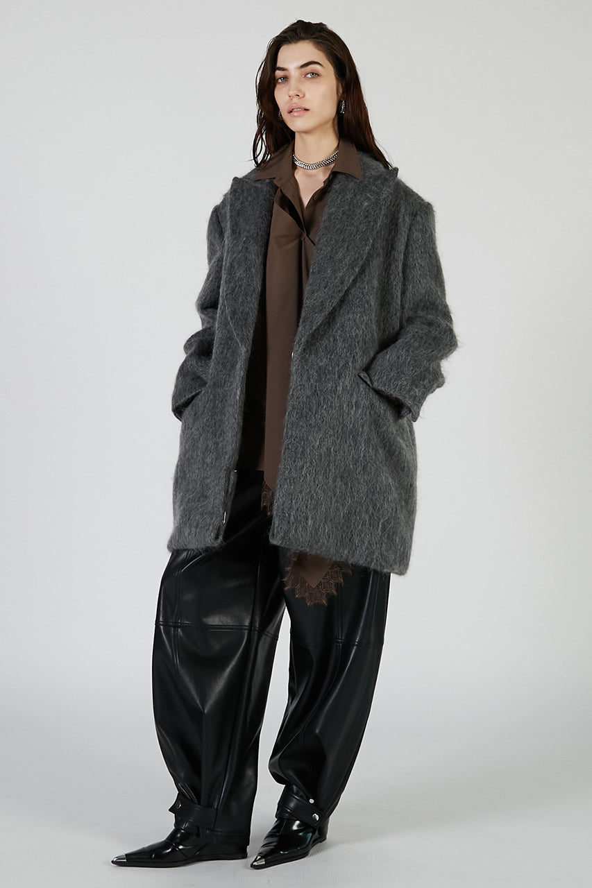 Faux Leather Jogger Pants