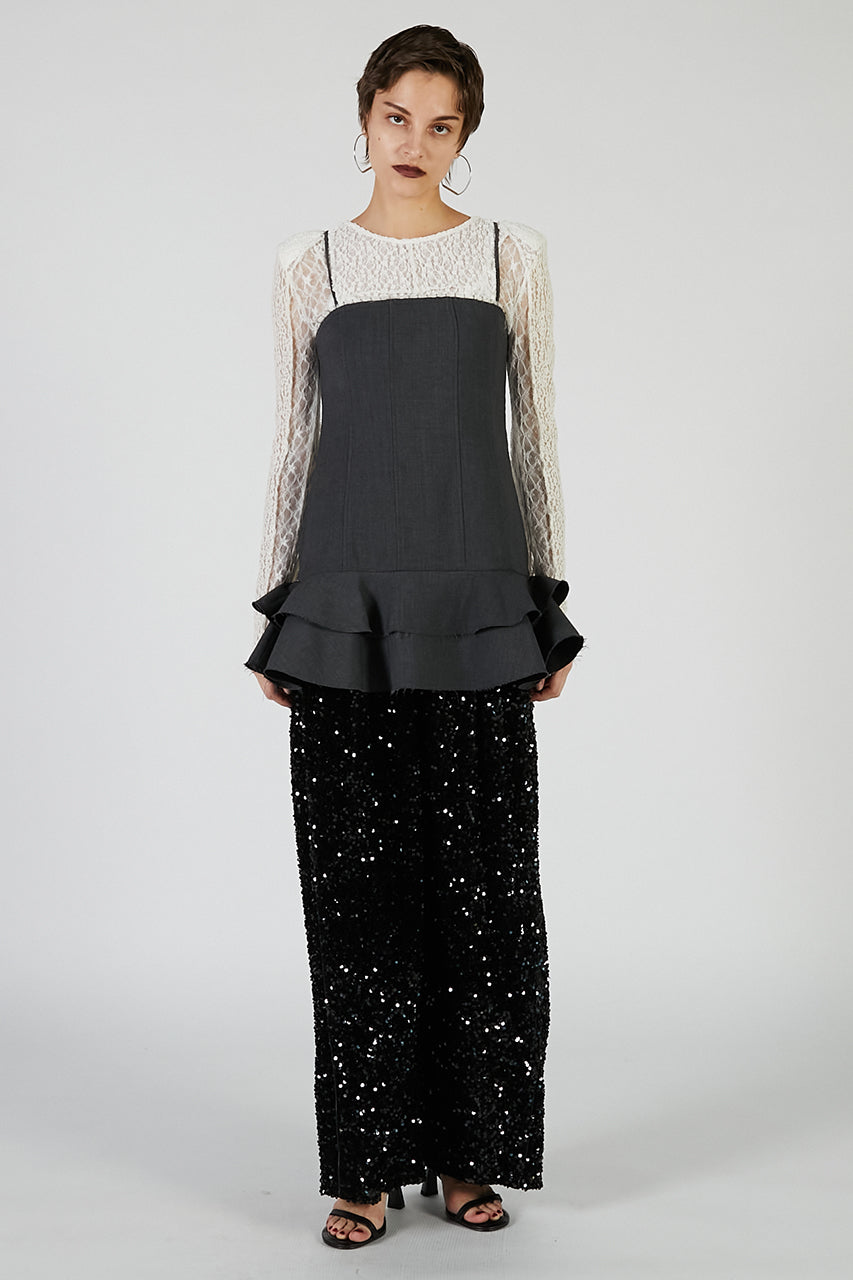Waste Frill Tunic