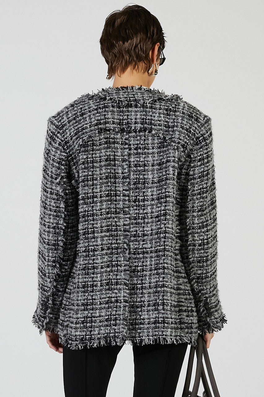 Padded Tweed Jacket