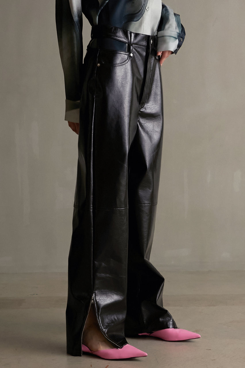 Vegan Leather Pants
