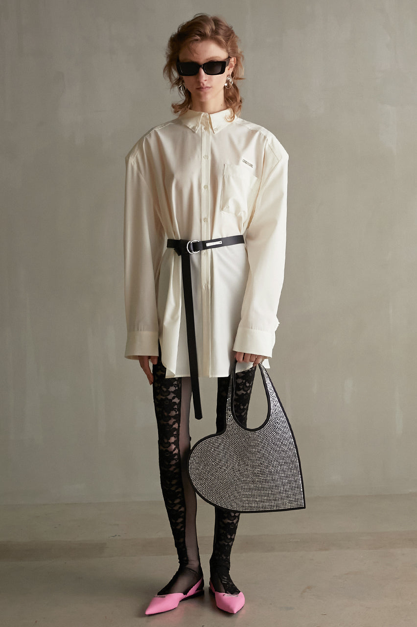 Crystal Mini Heart Tote Bag