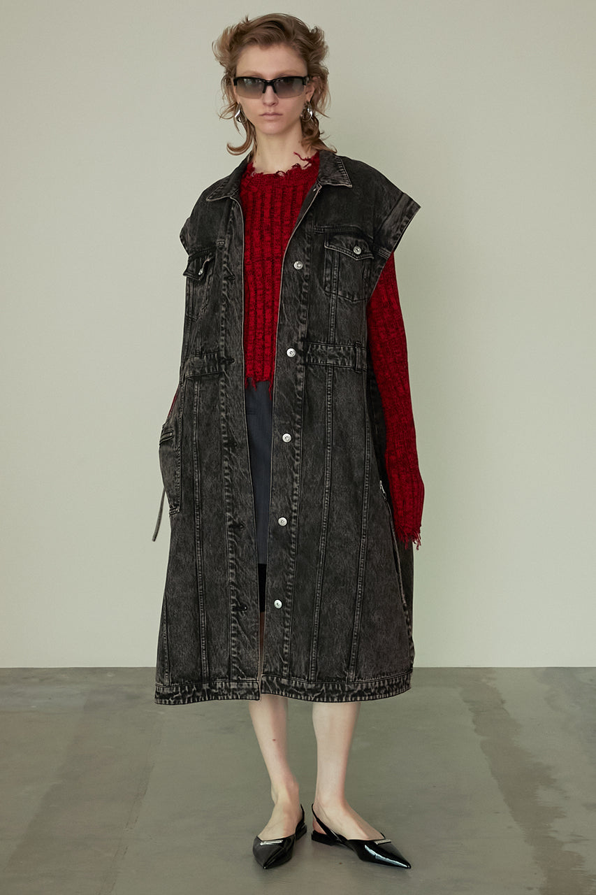 2WAY Denim Over Coat - SALE