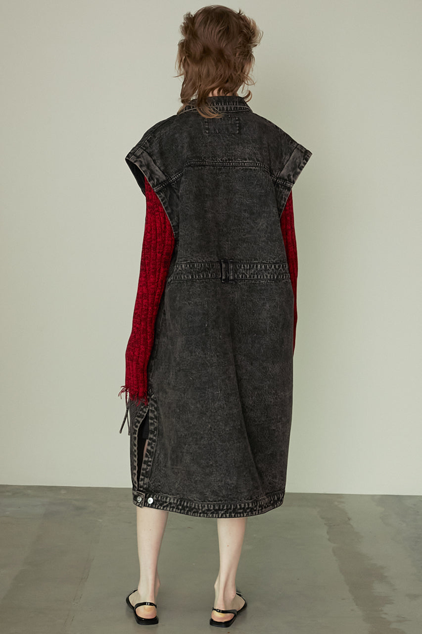 2WAY Denim Over Coat - SALE