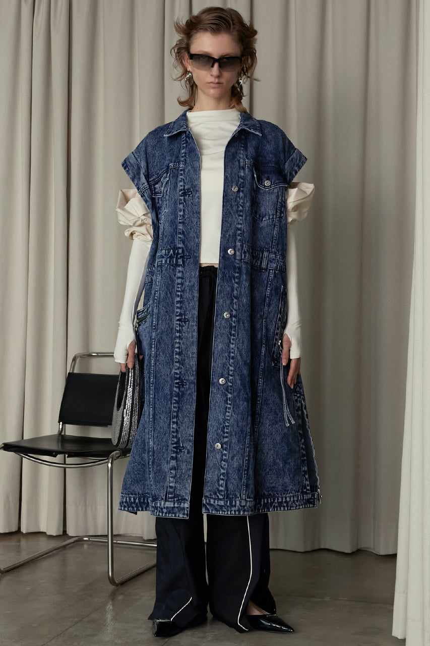 2WAY Denim Over Coat