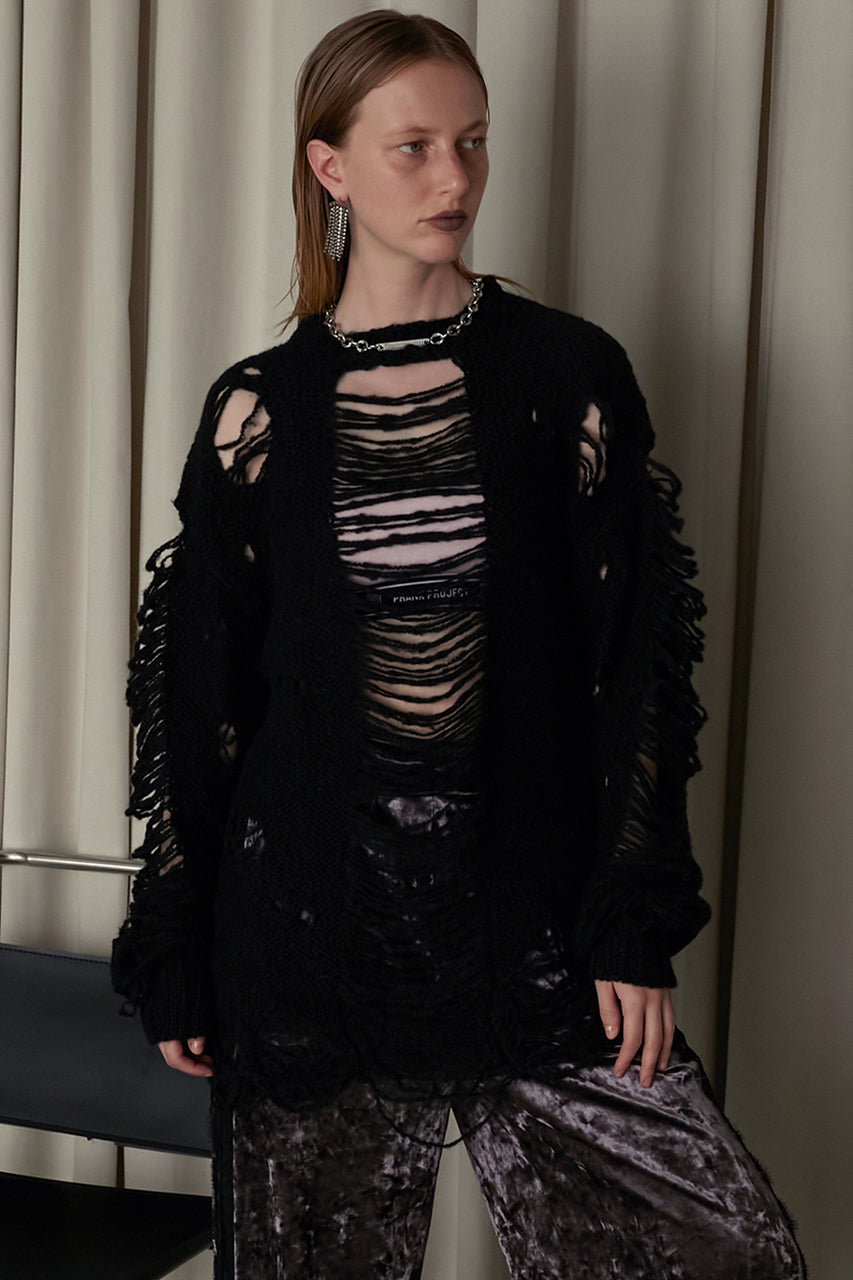 Slash Slit knit