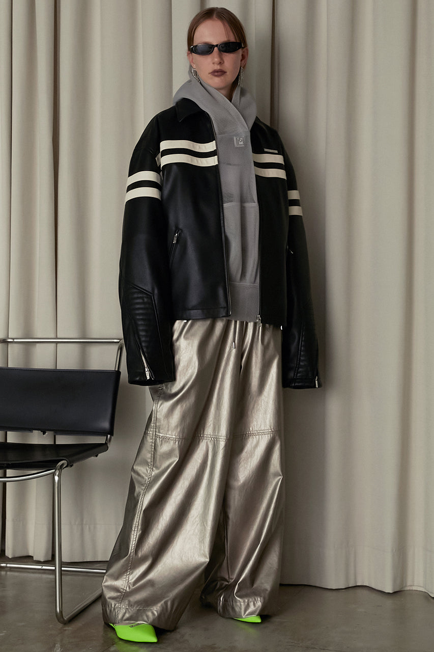 【一部予約】Double Face Mesh Over Hoodie