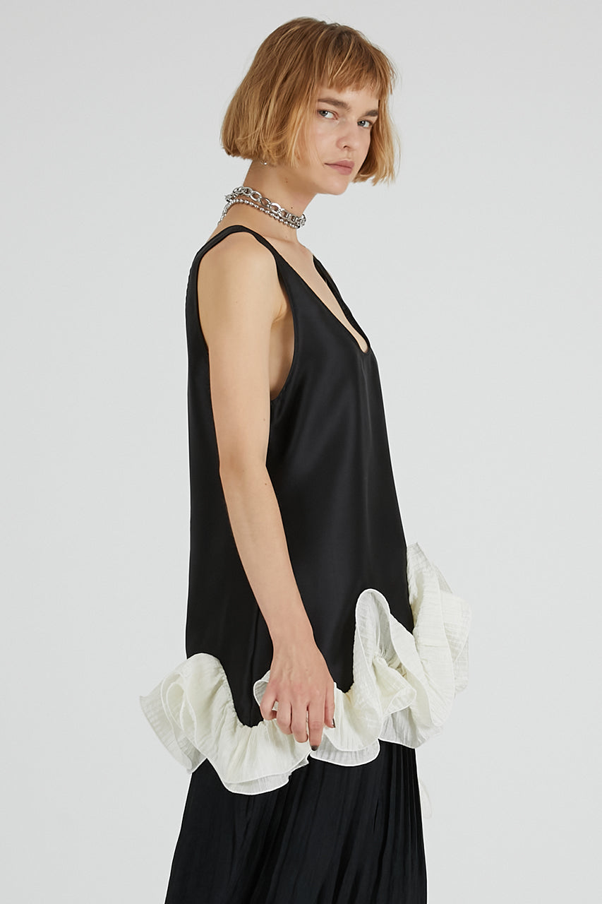 Ruffled Hem Tunic