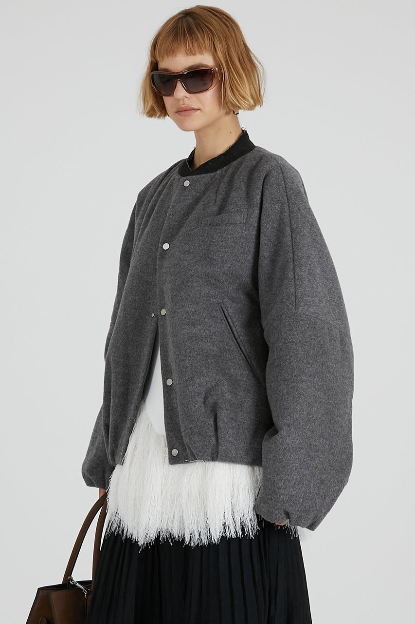 Wool Balloon Blouson - 2025 AUTUMN