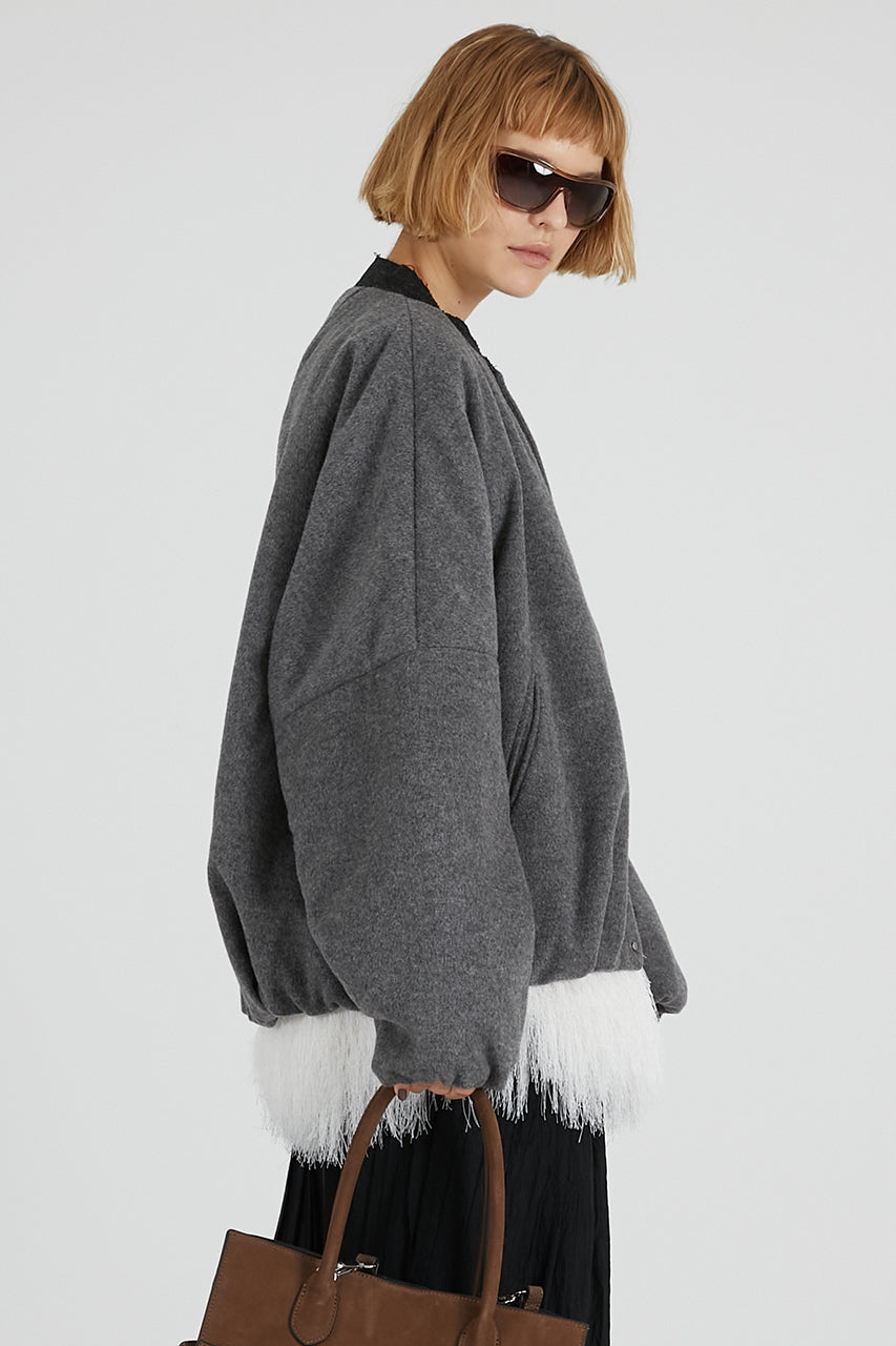 Wool Balloon Blouson - 2025 AUTUMN