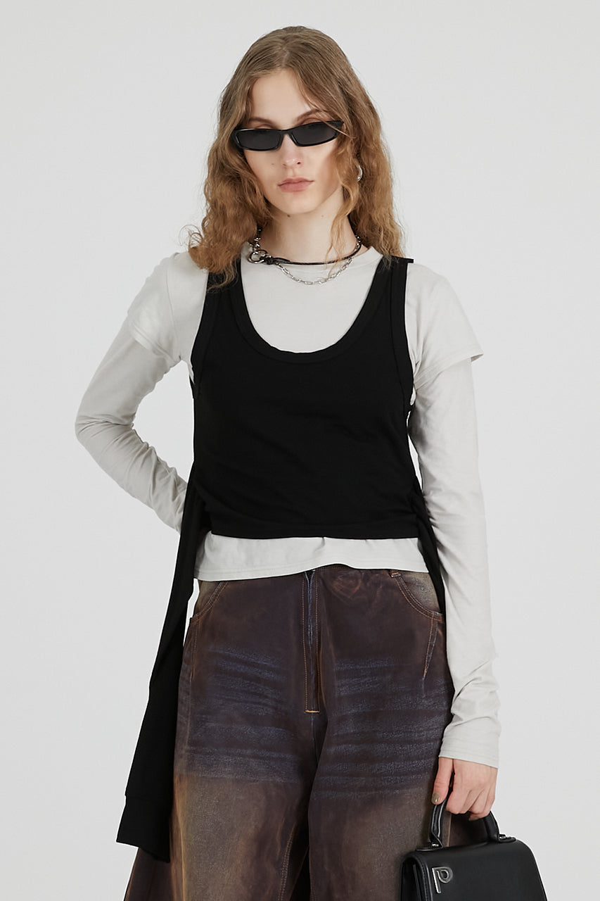 Layered Long Sleeve T-Shirt