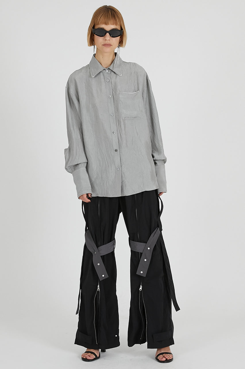 Ball Chain Trim Shirt - 2025 AUTUMN