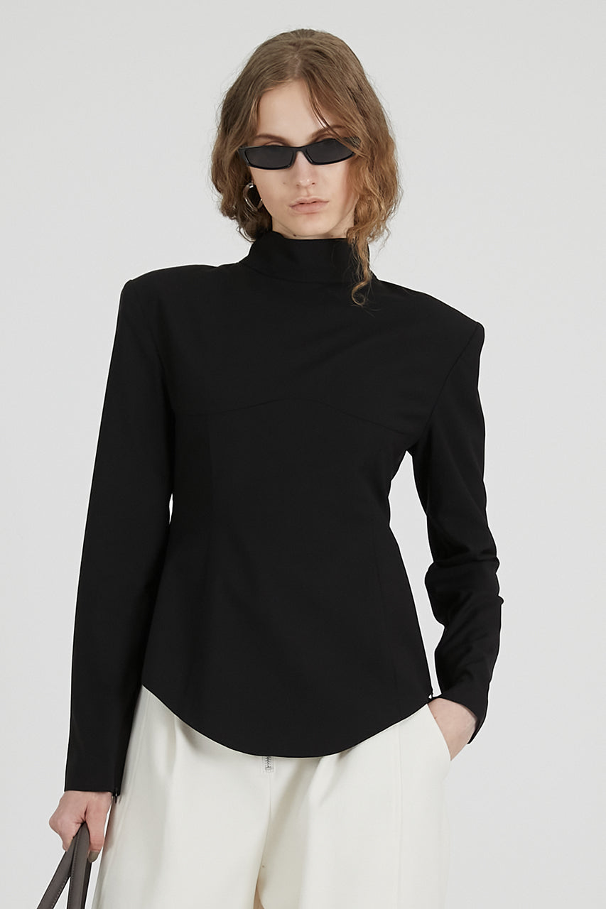Suiting Back Tie Tops