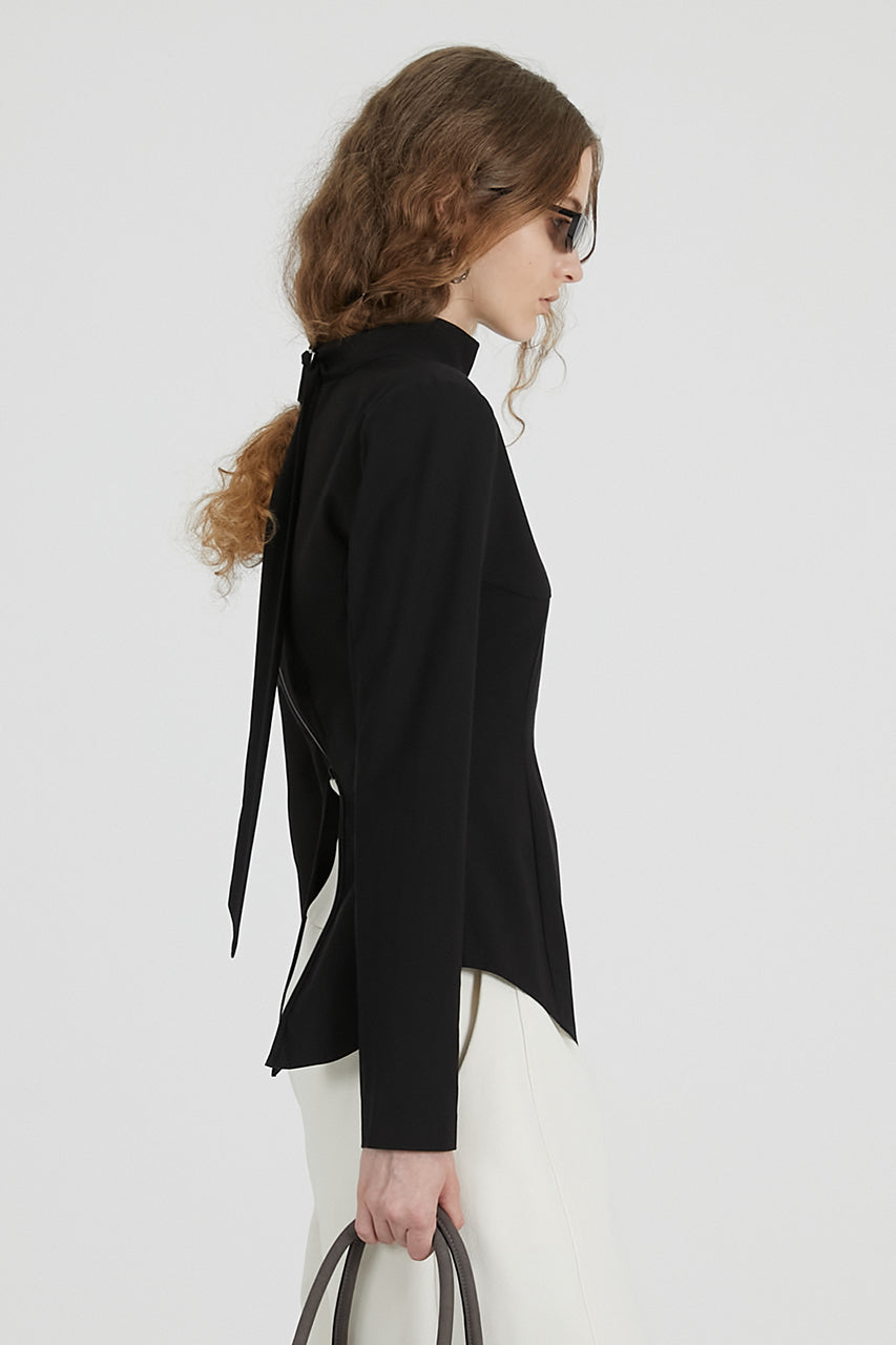 Suiting Back Tie Tops