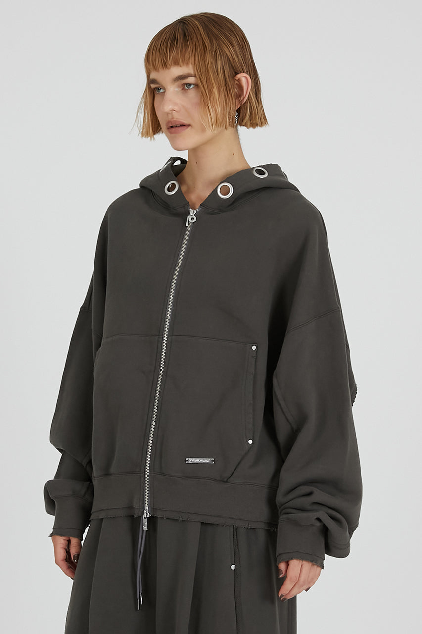 Eyelet Hoodie