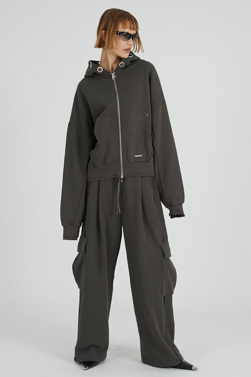 Eyelet Hoodie