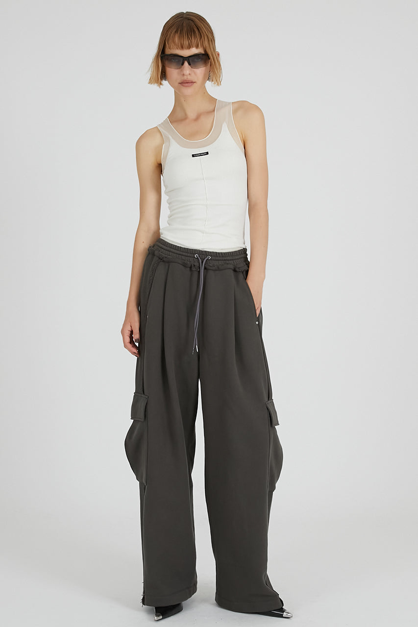 Sweat Cargo Pants