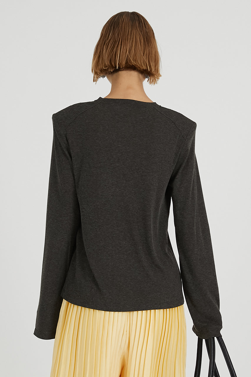 Power Shirt Top - 2025 AUTUMN