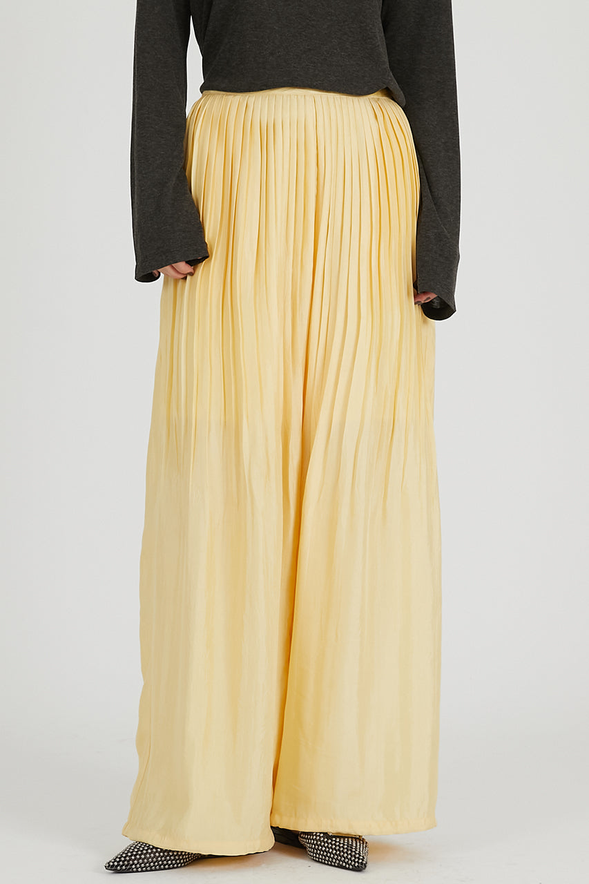 Pleated balloon pants
