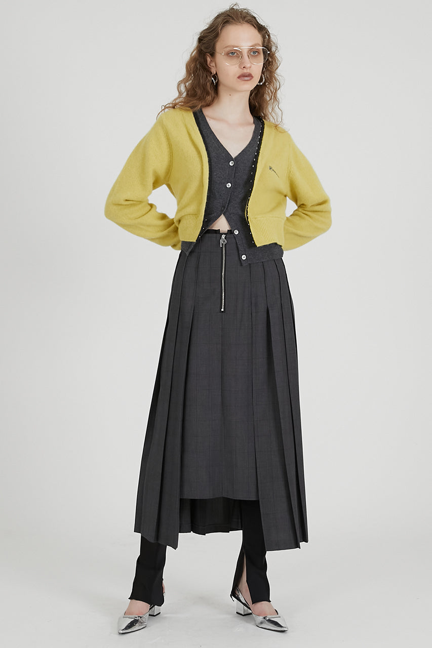 Irregular Pleated Skirt - 2025 AUTUMN
