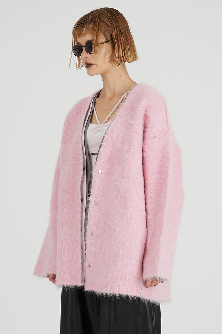 Double-faced Alpaca Knit Cardigan - 2025 AUTUMN