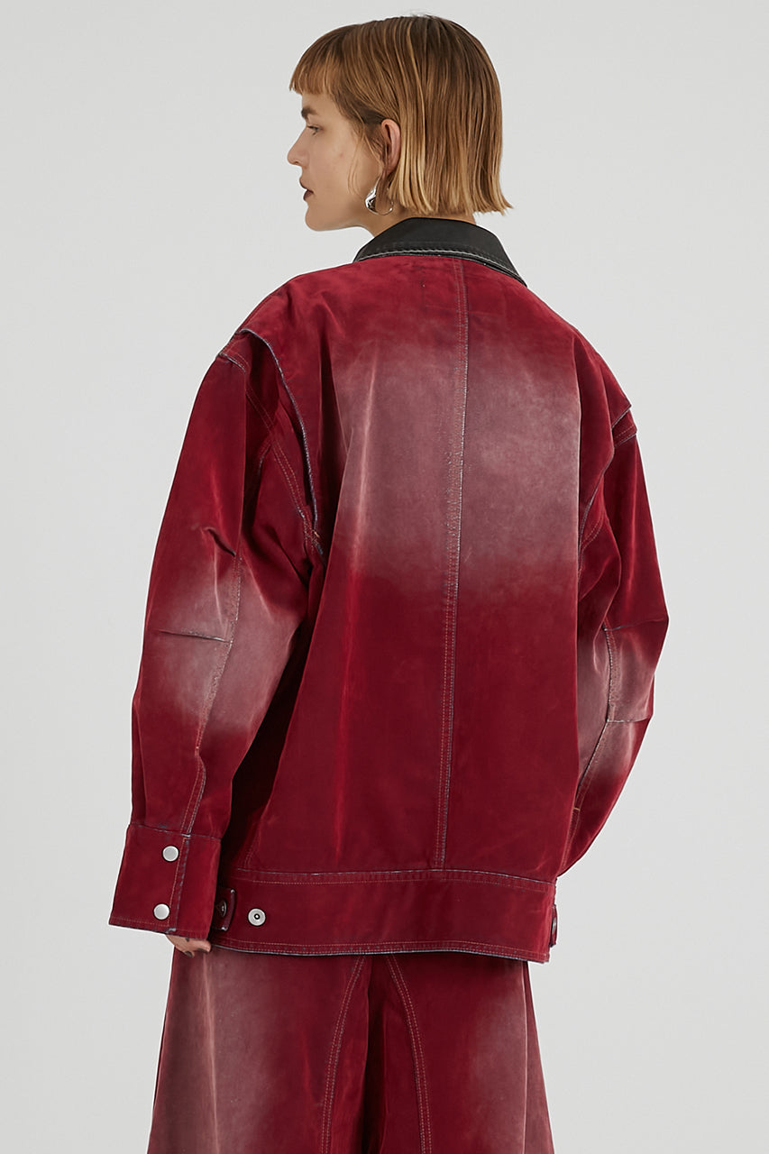 Flocky Denim Jacket - 2025 AUTUMN