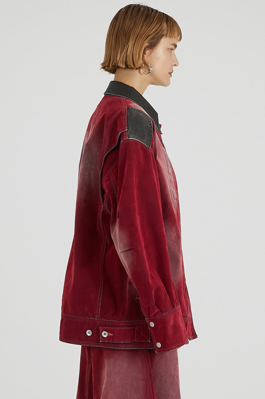 Flocky Denim Jacket - 2025 AUTUMN