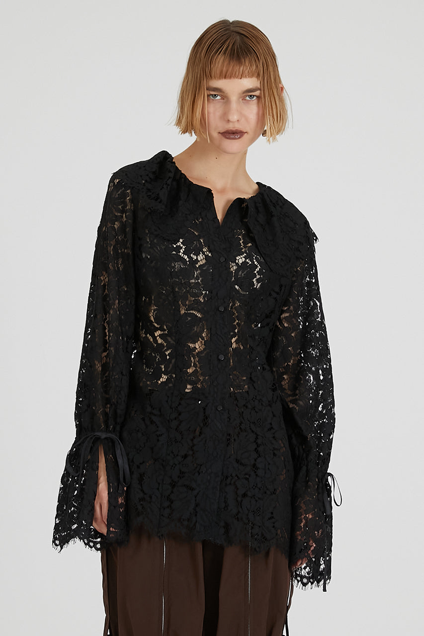 Scallop Lace Blouse