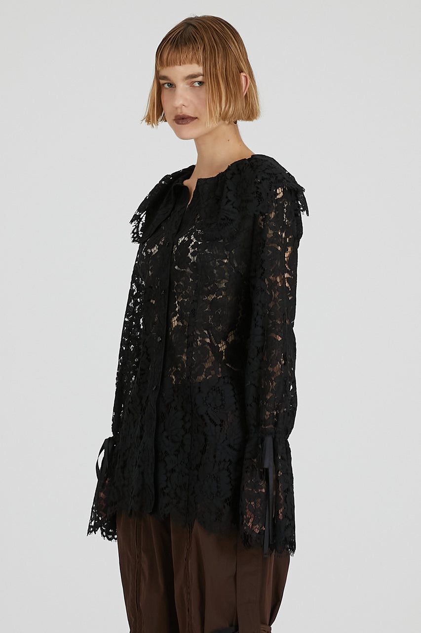 Scallop Lace Blouse