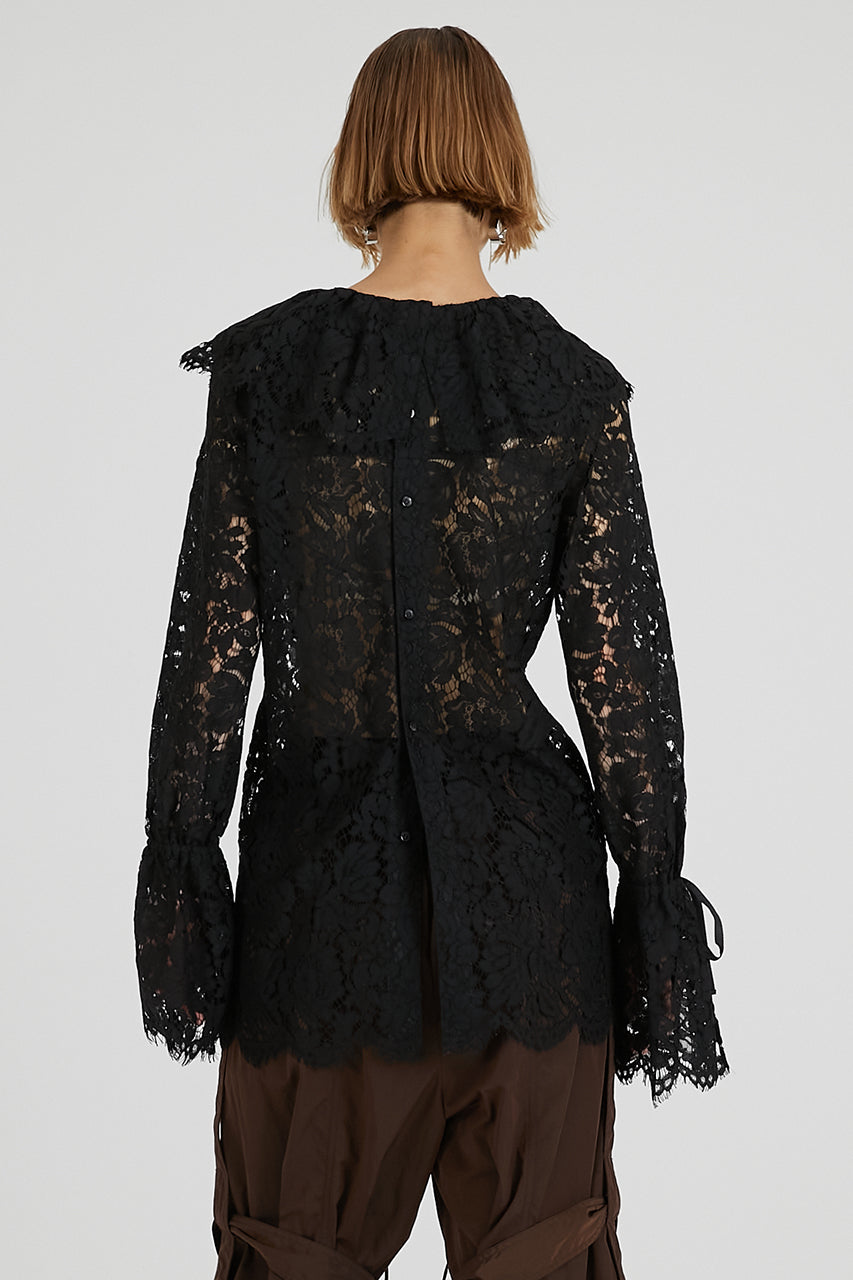 Scallop Lace Blouse