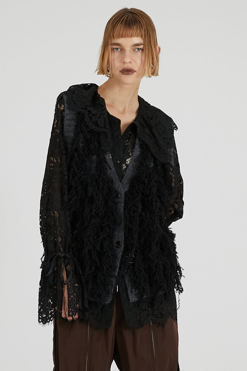Fluffy Knit Vest - 2025 AUTUMN