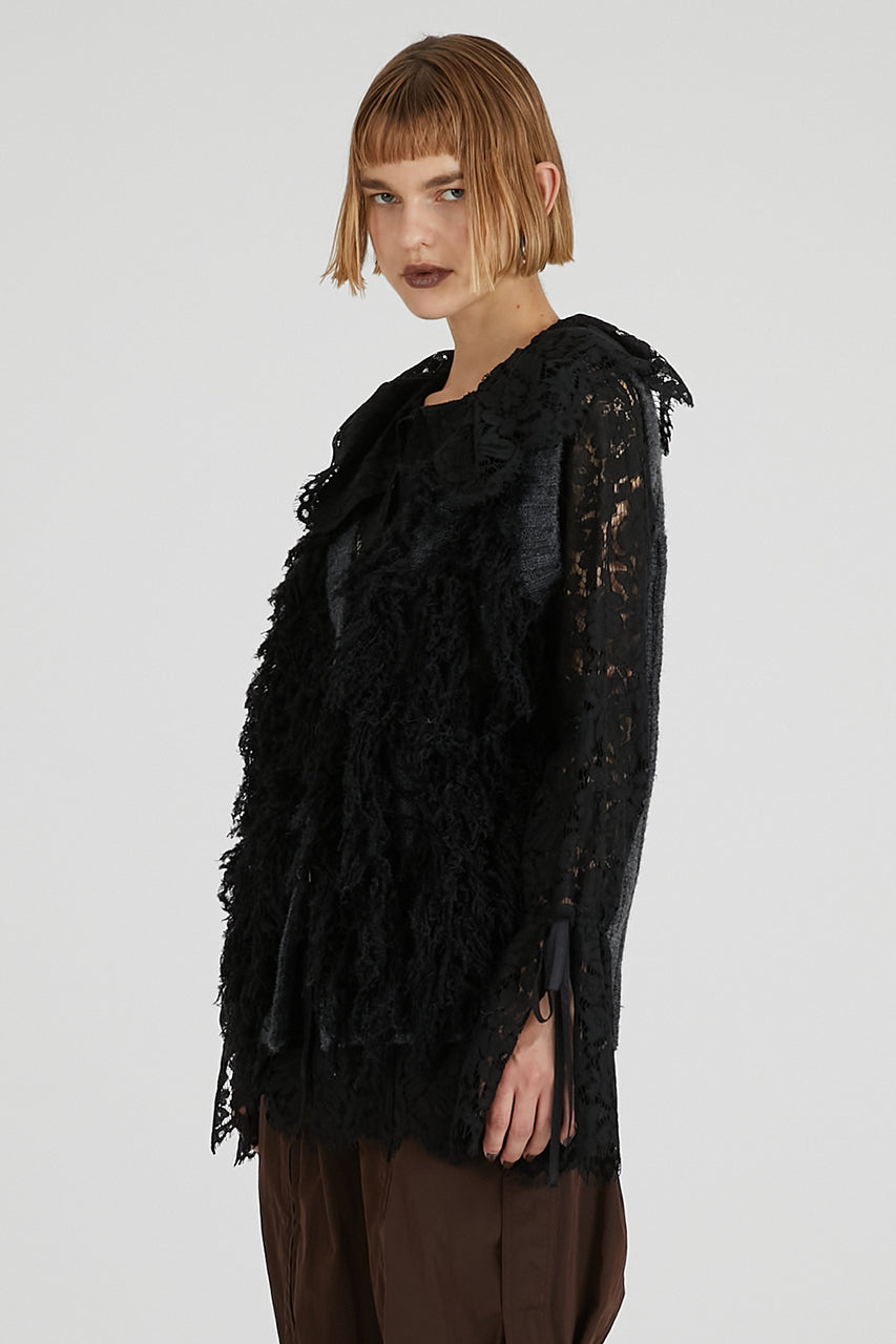Fluffy Knit Vest - 2025 AUTUMN