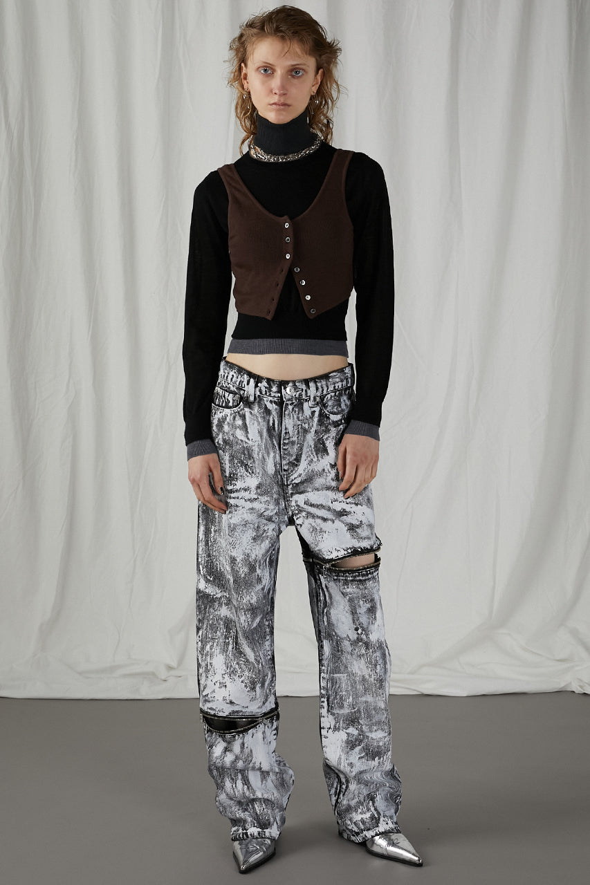 Layered Color Block Knit - SALE