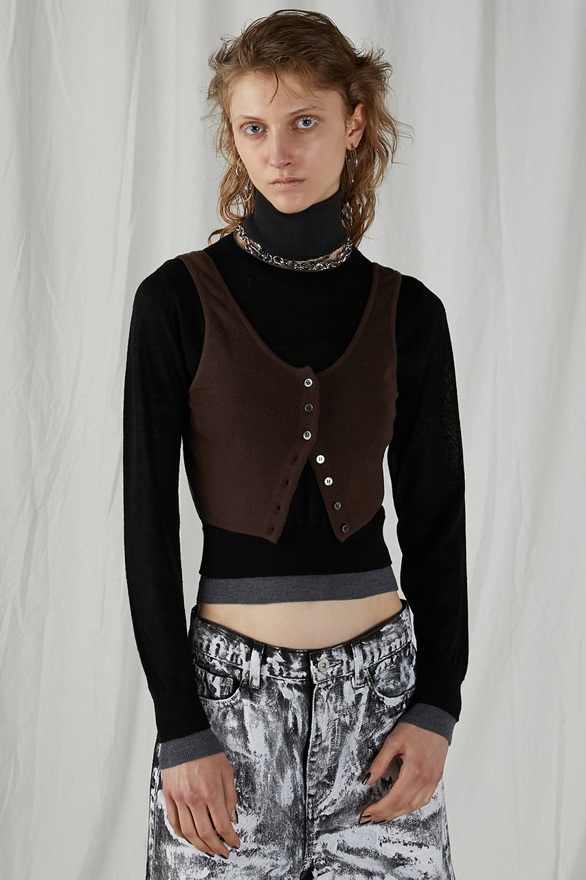 Layered Color Block Knit - SALE