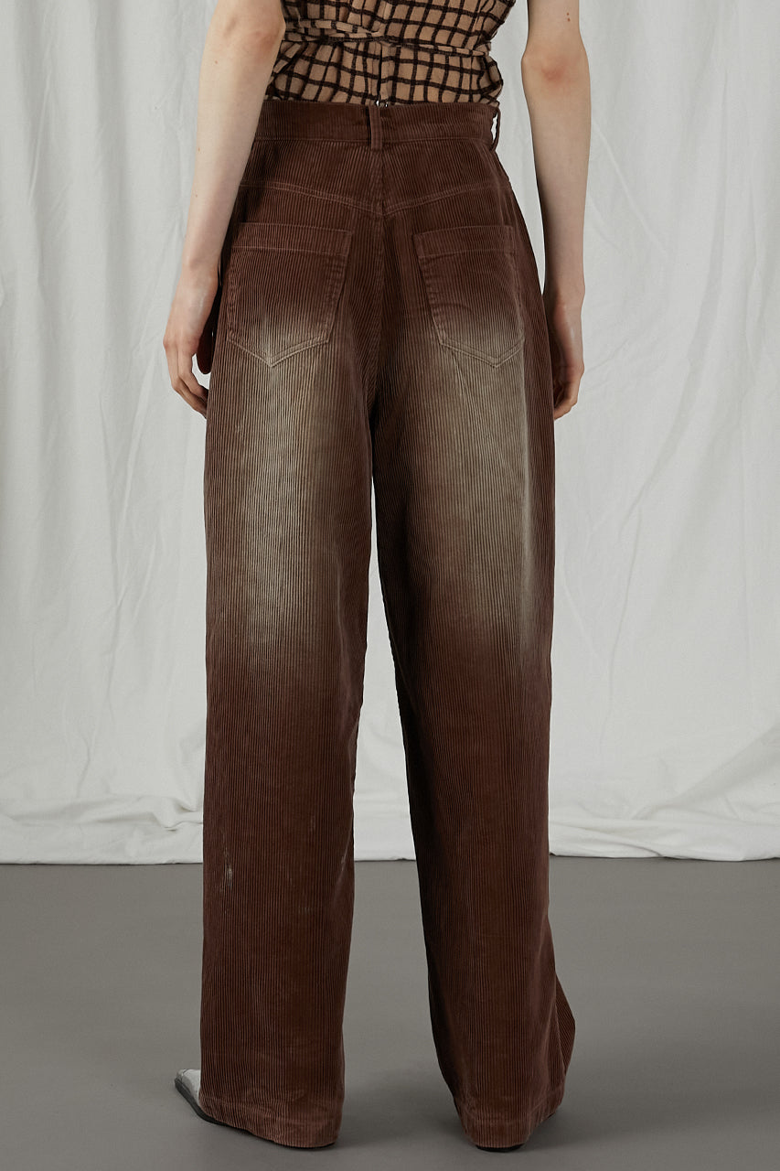 Corduroy Layered Pants