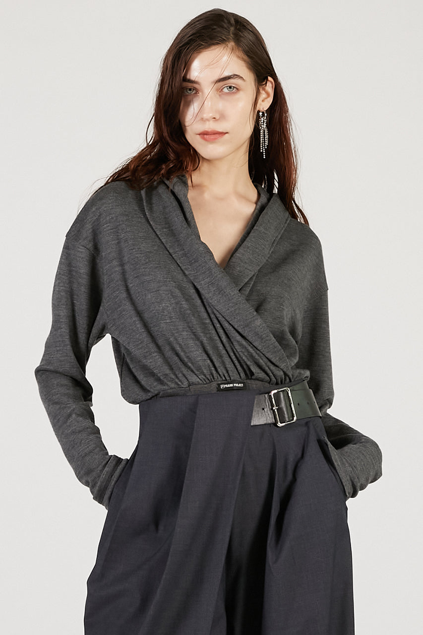 Cache-coeur hooded bodysuit