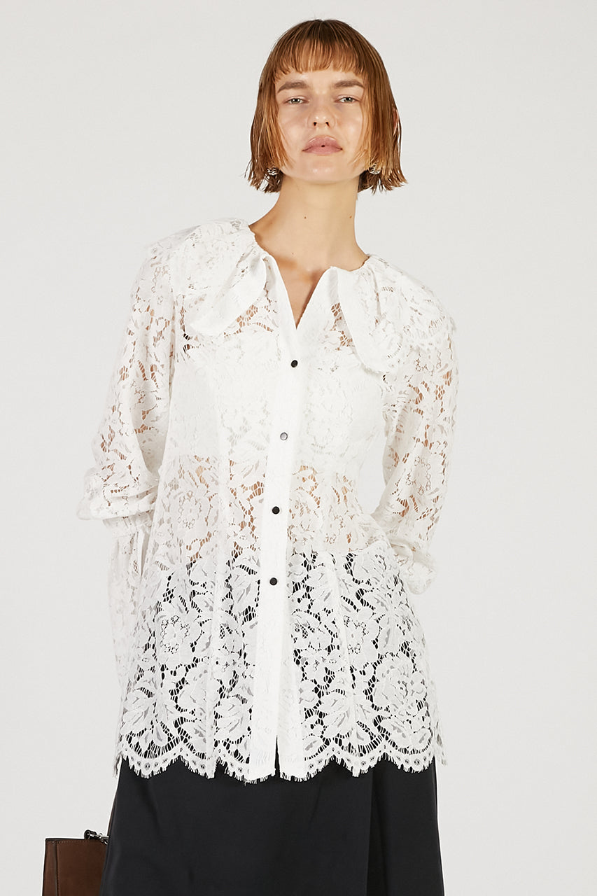 Scallop Lace Blouse