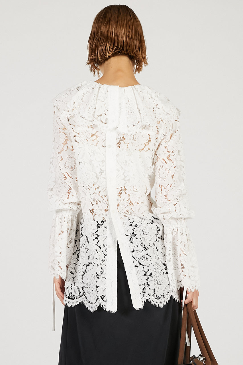 Scallop Lace Blouse