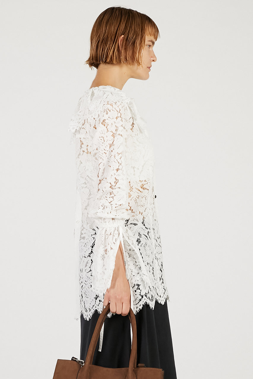 Scallop Lace Blouse