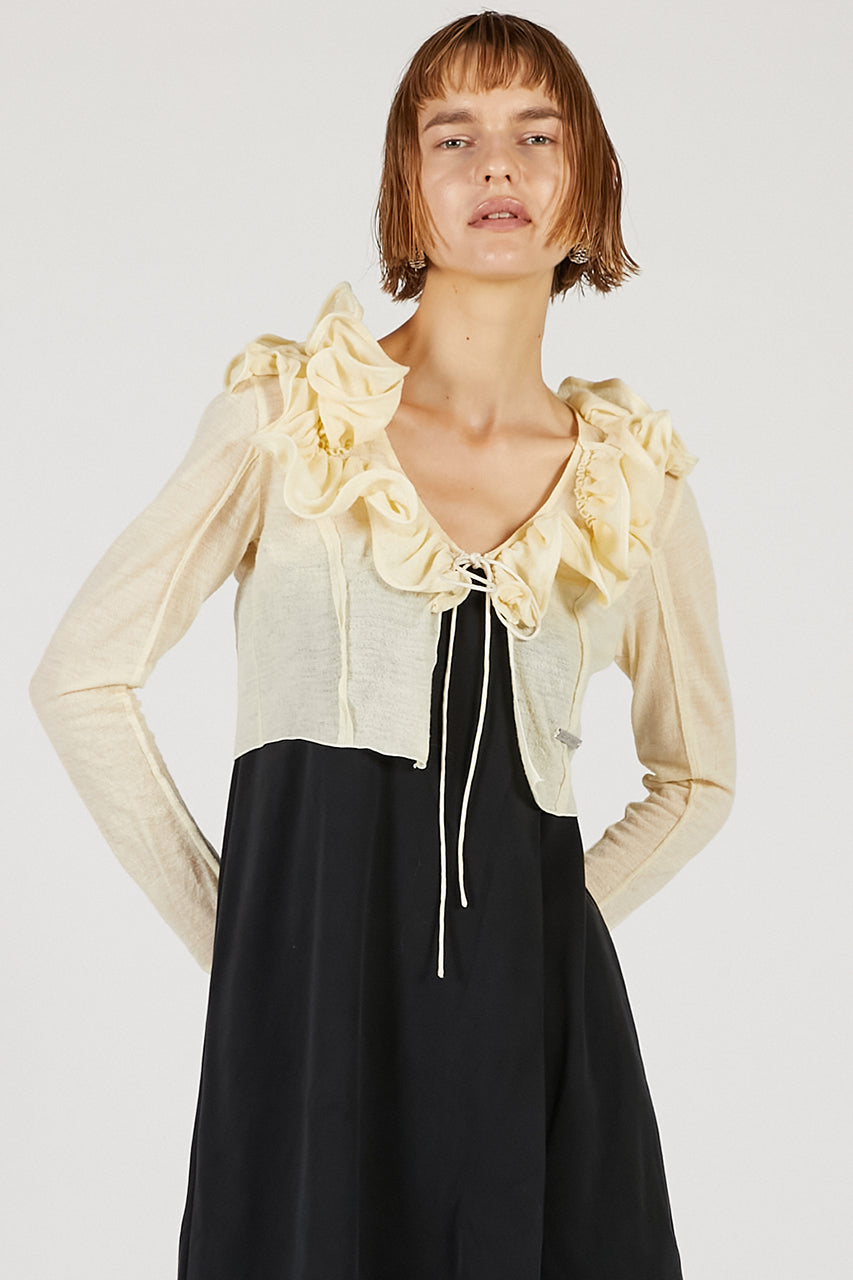 Frill Wave Cardigan - SALE