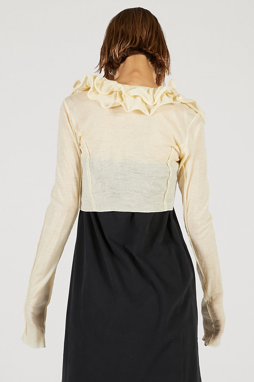 Frill Wave Cardigan