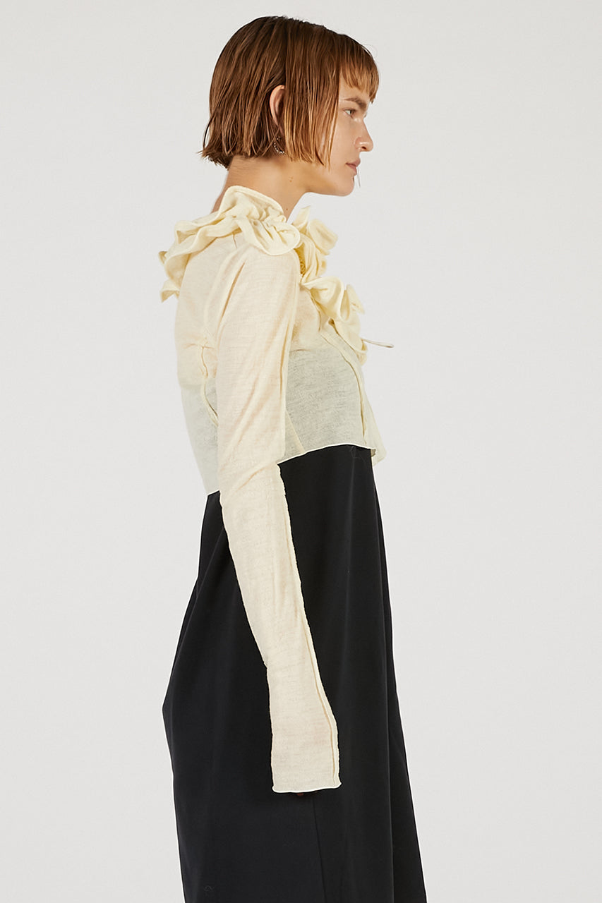 Frill Wave Cardigan