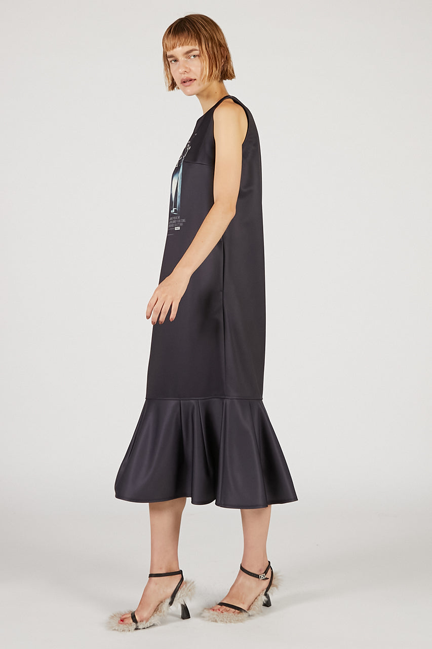 "Thriller" Graphic Dress - 2025 AUTUMN