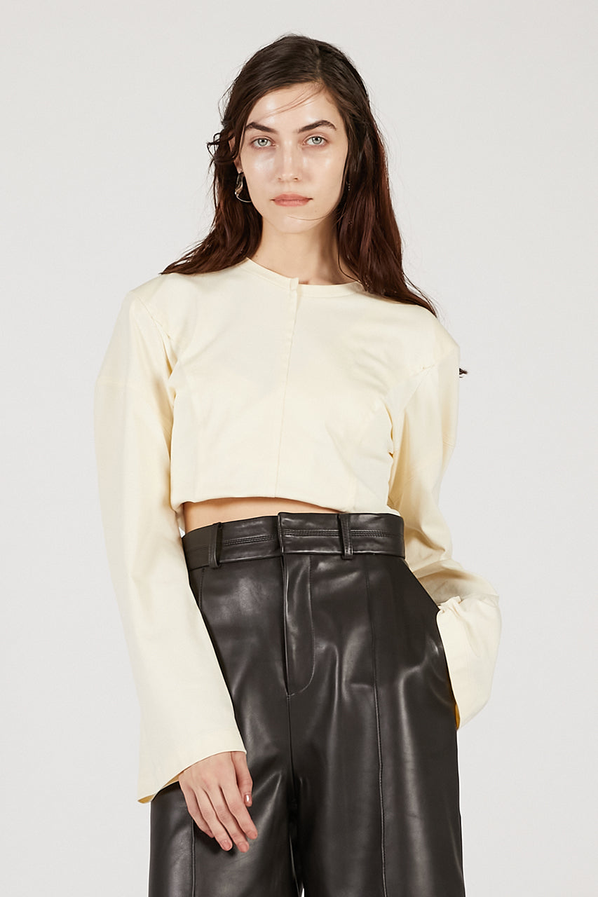 Irregular Hem Top - 2025 AUTUMN