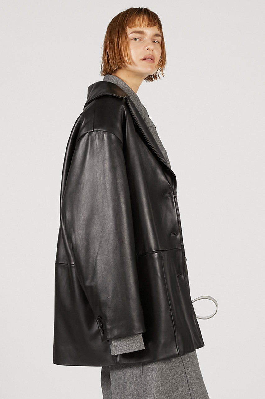 Overcoat Leather Jacket Coat