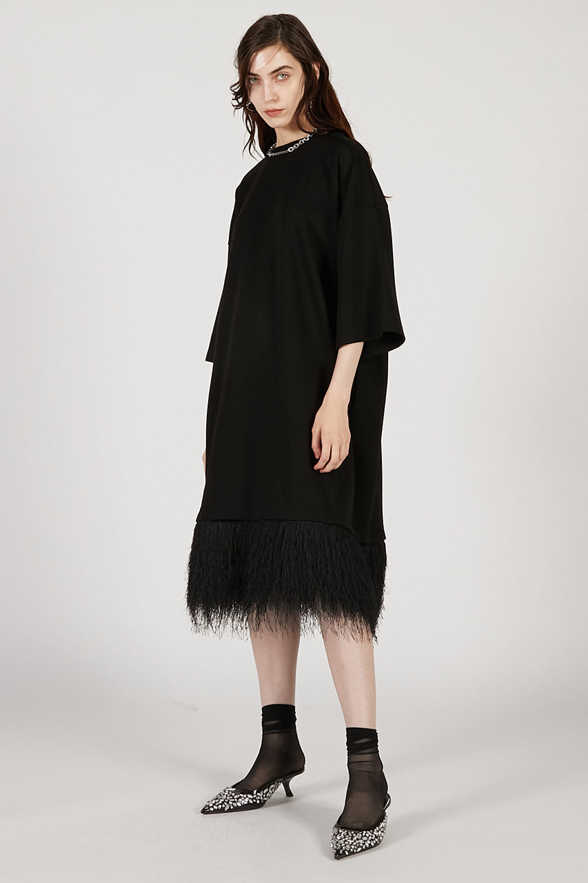 Shaggy Hem Over Tee - 2025 AUTUMN