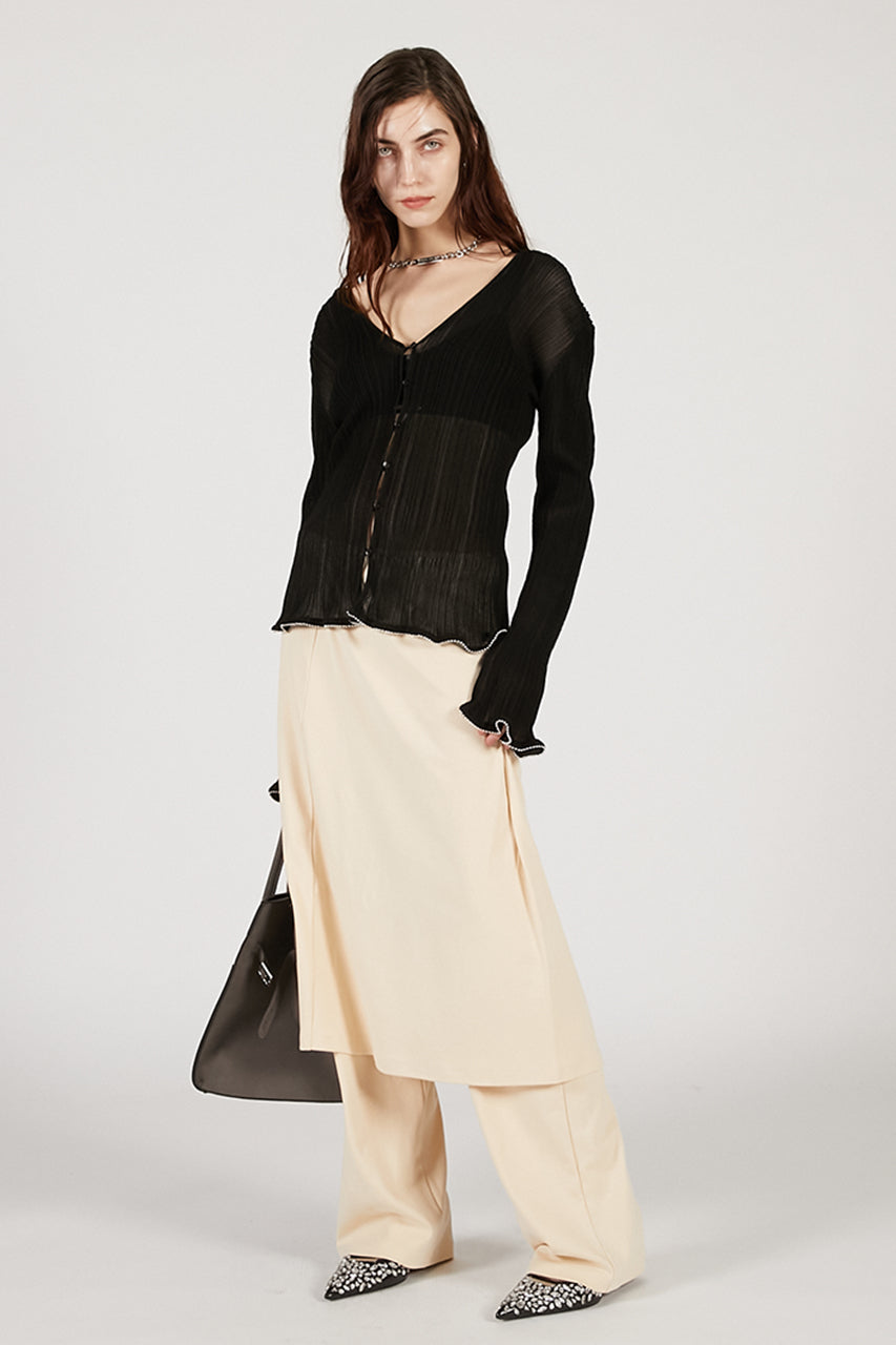 Beaded Hem Top