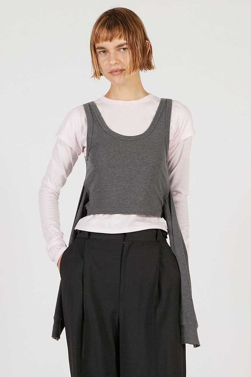 Layered Long Sleeve T-Shirt - 2025 AUTUMN